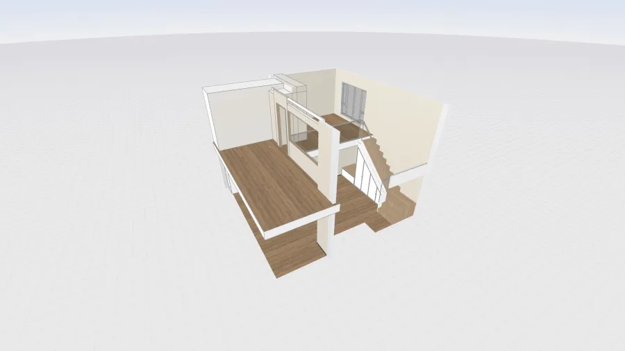 Empty-Loft Studio 3d design renderings