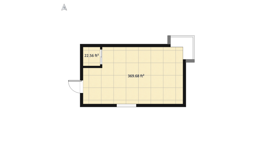 Sanjitha-bedroom floor plan 40.04