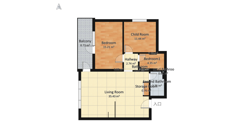 Anghellos's Home floor plan 93.43