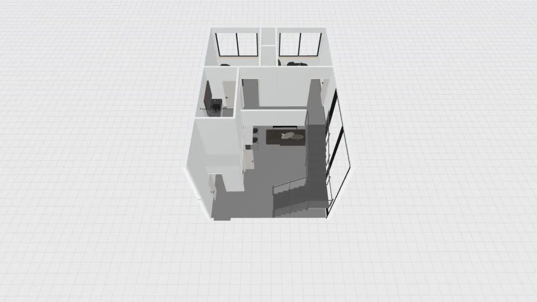 Two Story Apartment Building - Kelly Ko_copy 3d design renderings