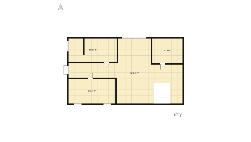 Ash's Apartment Desgin floor plan 470.73