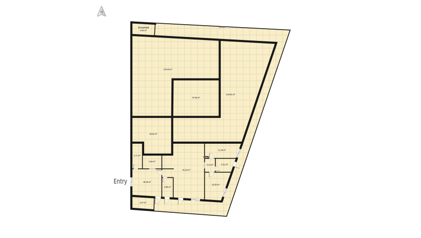 Appartamento De Luca floor plan 513.33