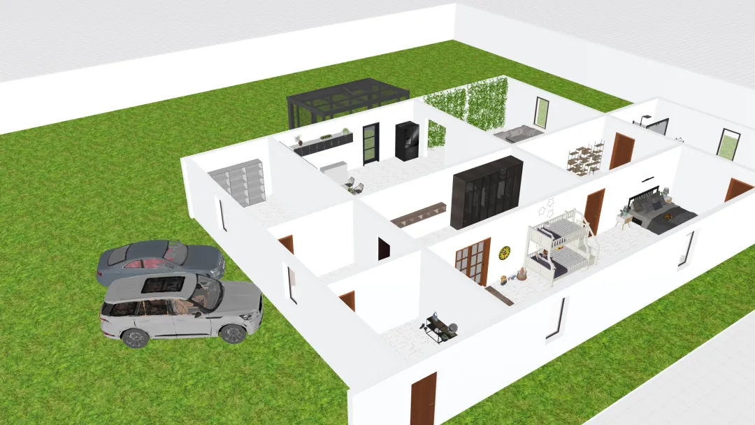 casa dei sogni 2 3d design renderings