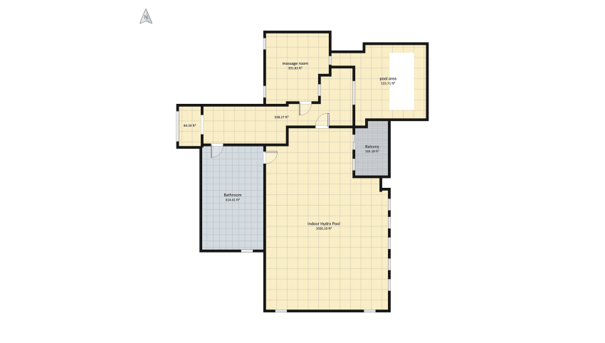 THE SPA - in the woods floor plan 421.82