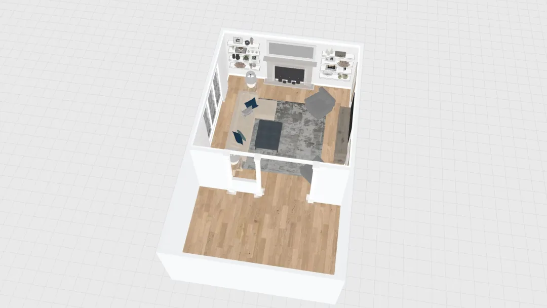 Goldstein Living Room_copy 3d design renderings