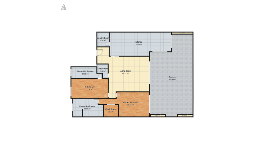 PENTHOUSE floor plan 320.66