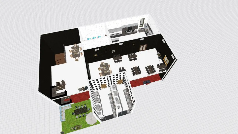 Restaurant_copy 3d design renderings
