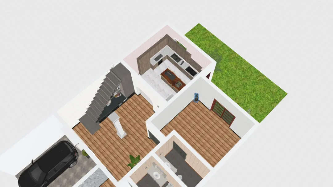 People House 3d design renderings
