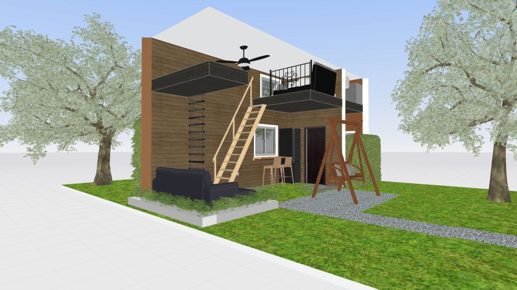Mohamed Nasser's Tiny house on wheels_copy 3d design renderings
