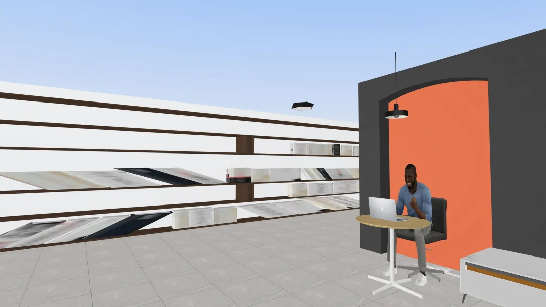 biblioteca 3d design renderings
