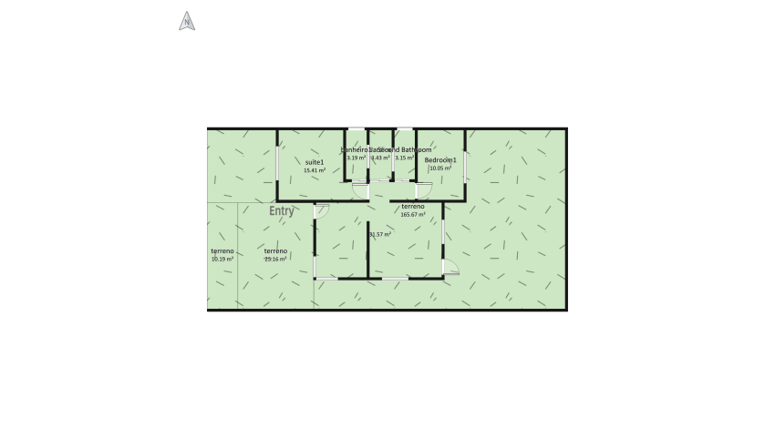 Casa 2 q floor plan 274.56