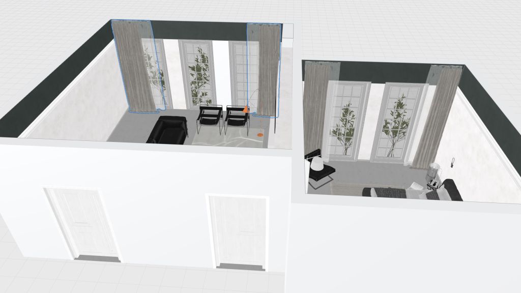 Copy of Bauhaus Style Suite 3d design renderings