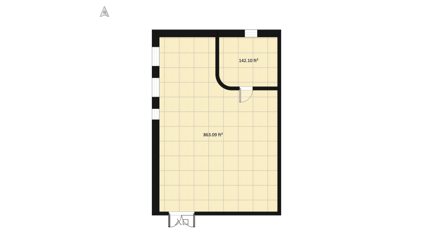 #EmptyRoomContest-Ansley B floor plan 102.6
