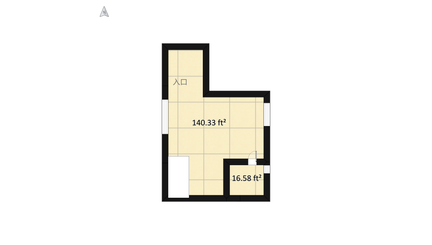 tiny house floor plan 32.77