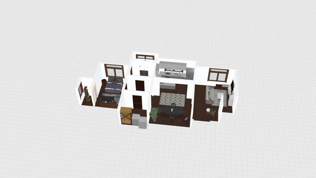 Coit Apartment 3d design renderings