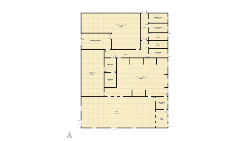 V1 Planta floor plan 961.92