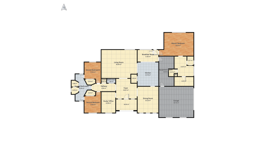 Family Home  floor plan 371.05