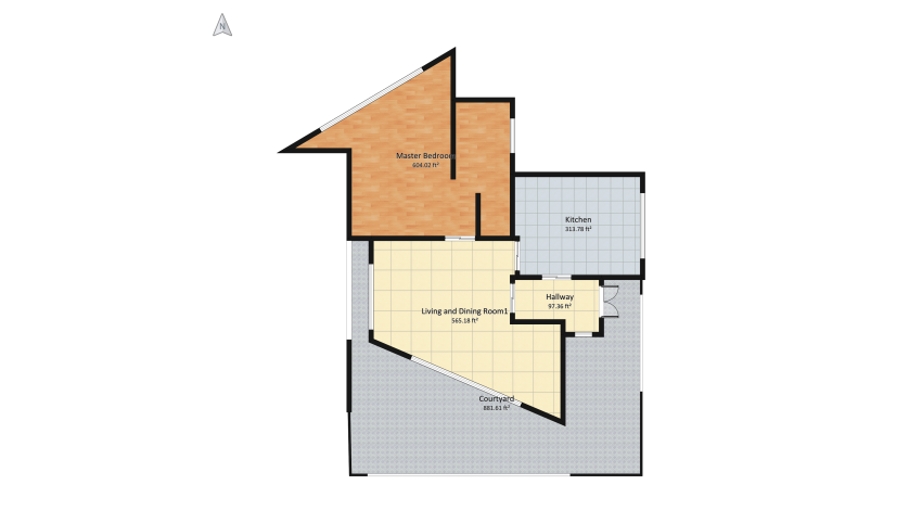 Brown and Bronzed floor plan 248.7