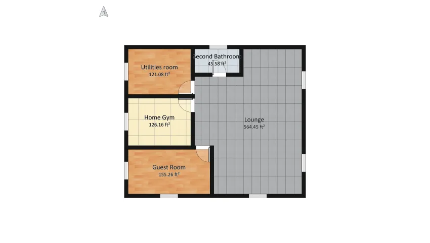 Sample House floor plan 315.38