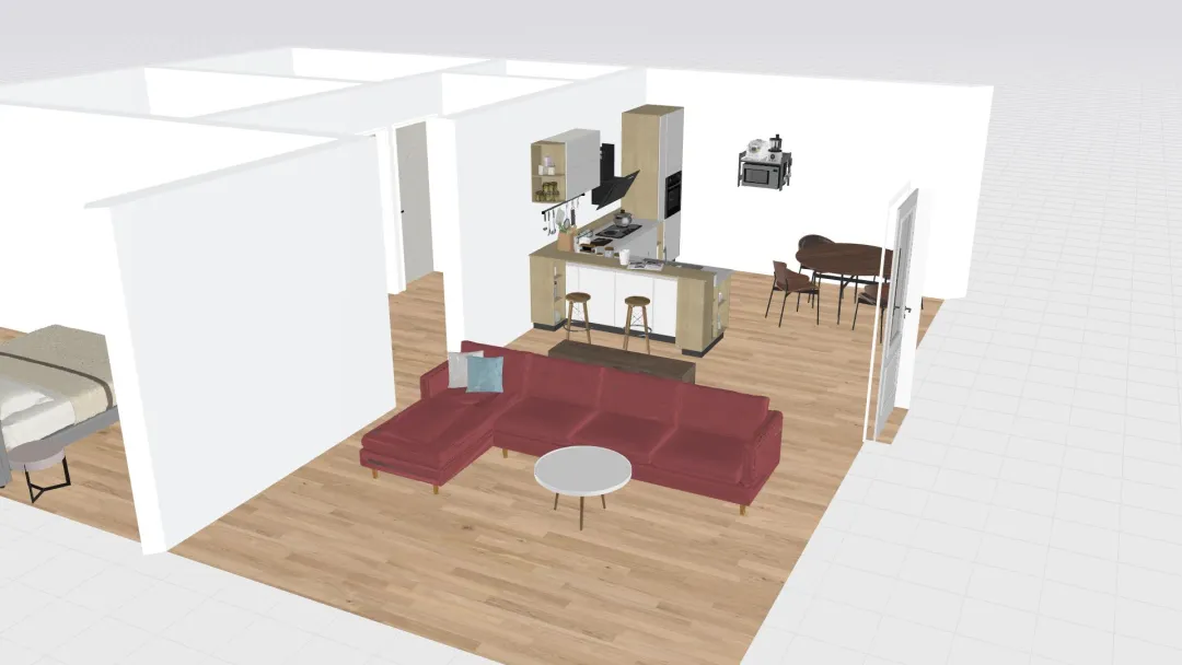 Sample House 3d design renderings