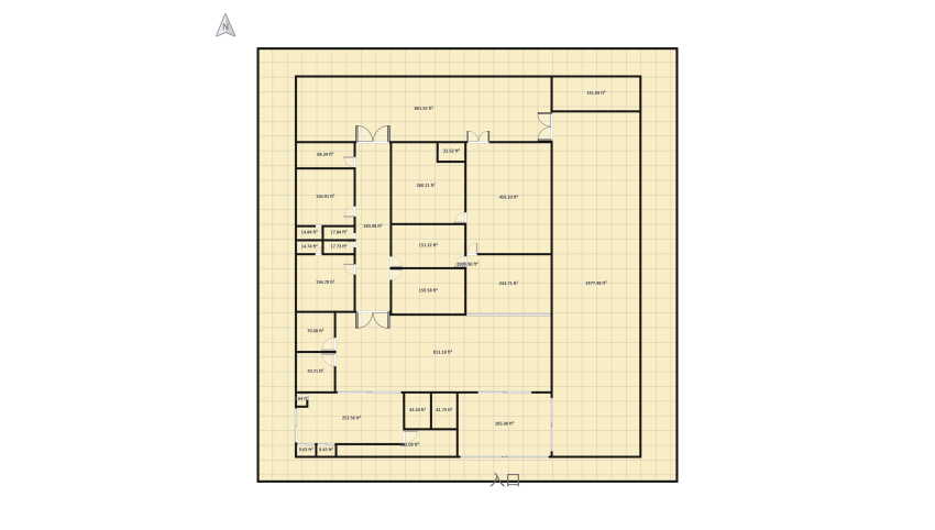 11 Three Bedroom Large Floor Plan floor plan 1671.9