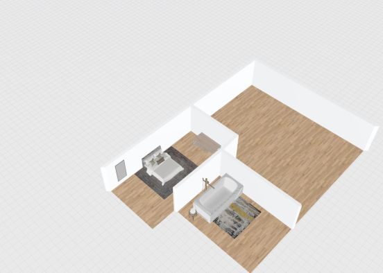 Casa minimalista Design Rendering
