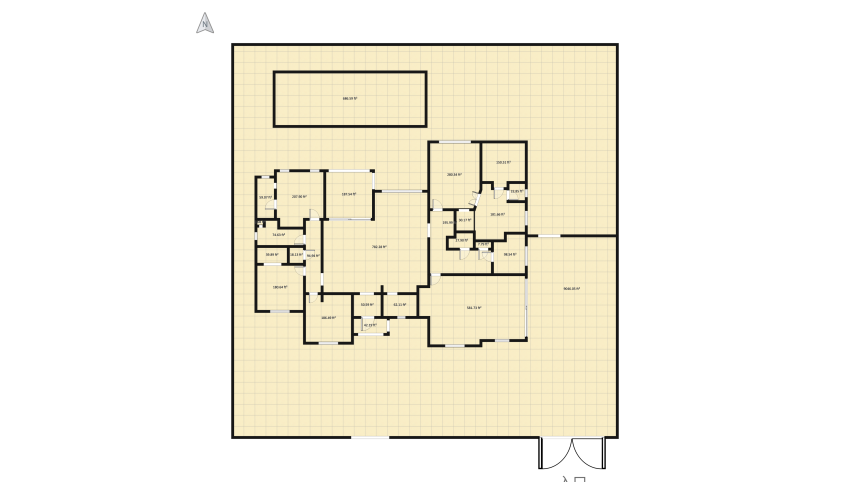 Single Story House floor plan 1449.99