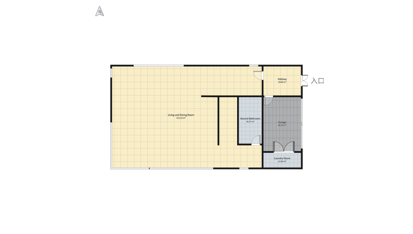 #HSDA2021Residencial - Modern House floor plan 931.73
