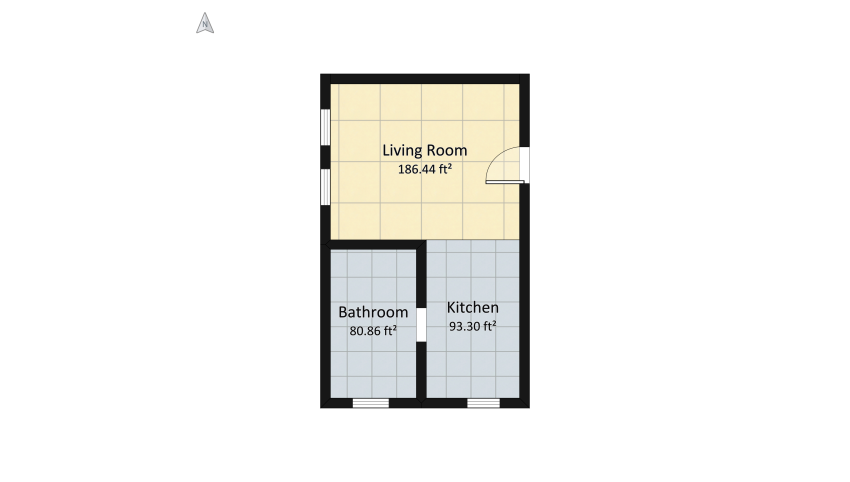 My Tiny House floor plan 56.41