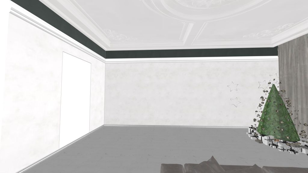 Copy of Room 1- Classic Black and White 3d design renderings