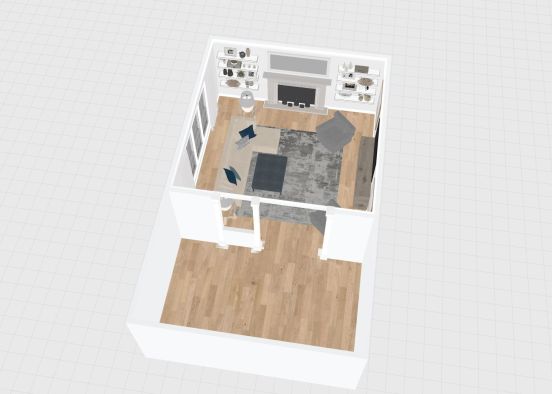 Goldstein Living Room_copy Design Rendering