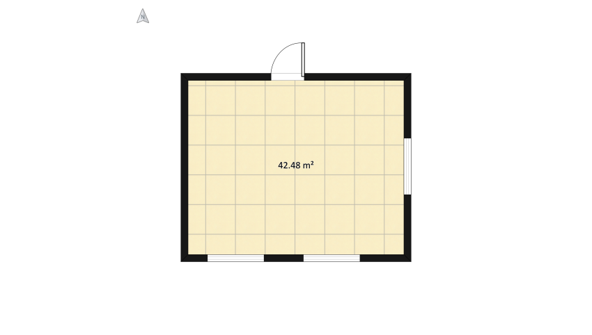Kitchen + Living room Guthaus floor plan 128.23
