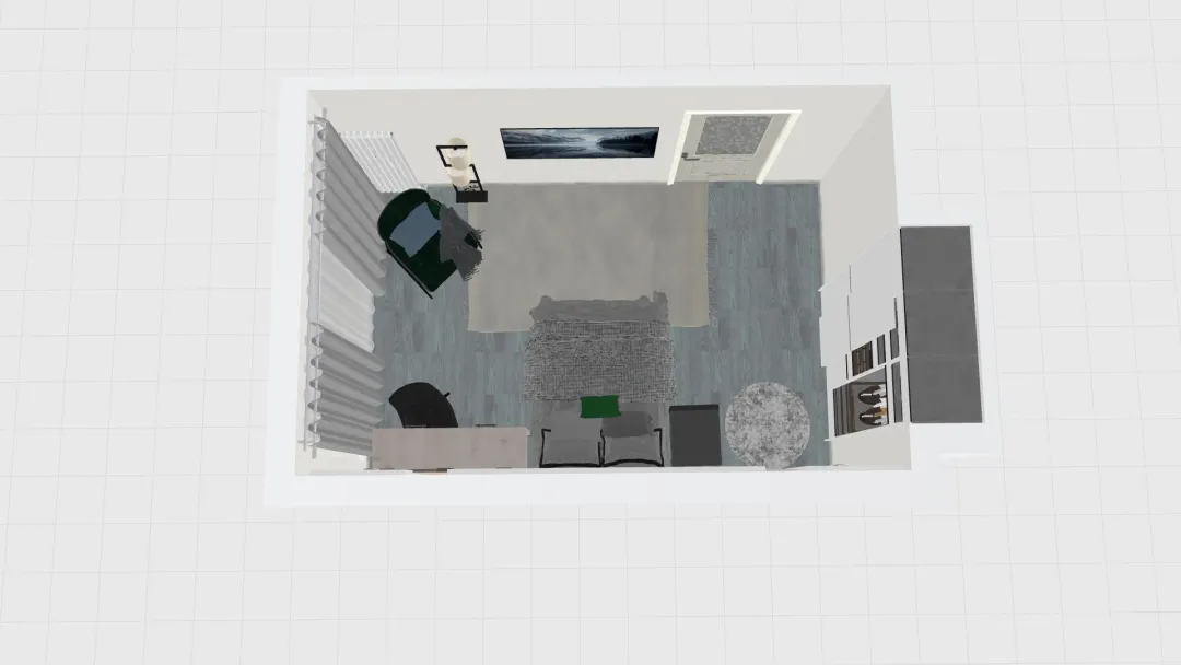 спальня Ольги 3d design renderings