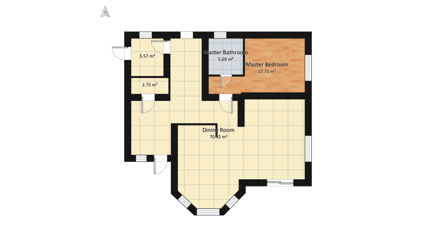 House in the Suburban floor plan 123.78