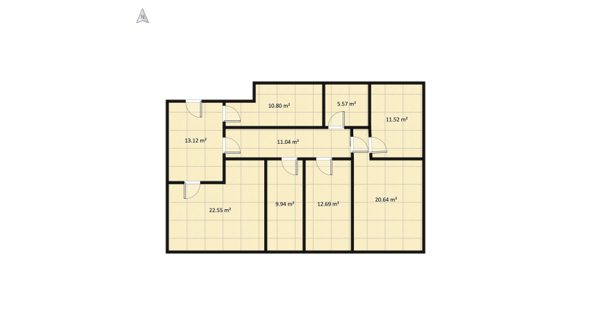 mi piso_copy floor plan 128.85