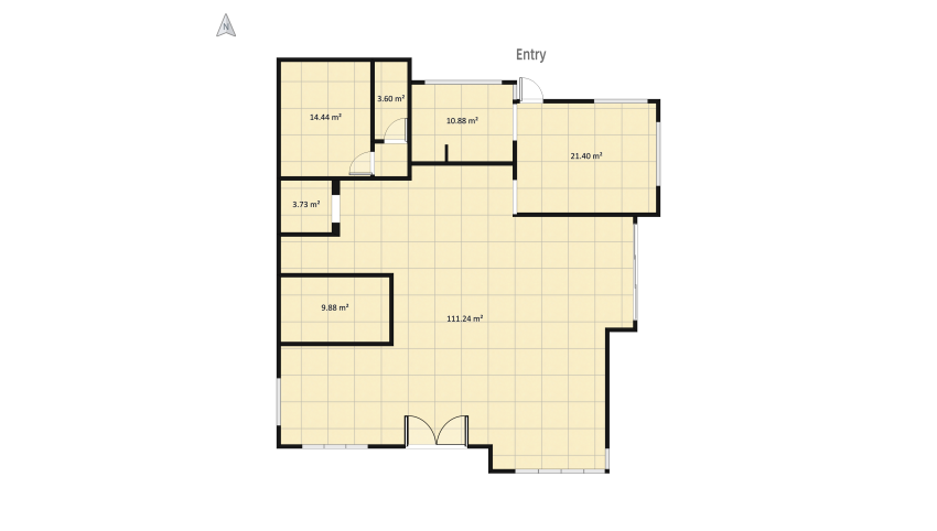 Revised 1 Evan Bungalow floor plan 490.12
