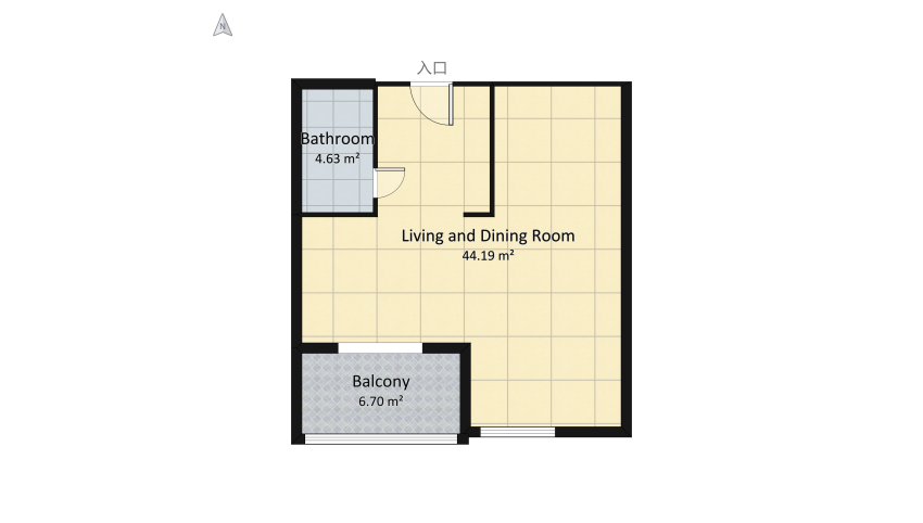Copy of Tanyas room floor plan 61