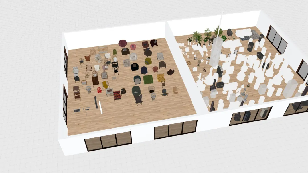 Poêles, foyers et mobilier_copy 3d design renderings