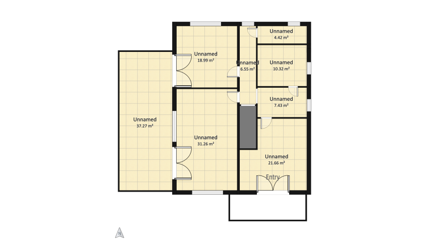 Guest house (Novodvorskiy) floor plan 211.68