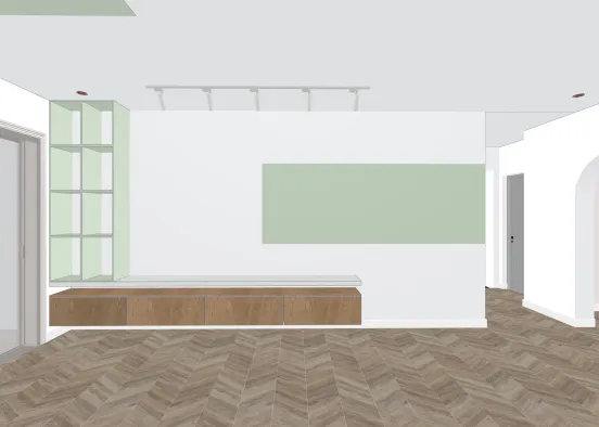# 12 Four Bedroom Large Floor Plan Визуализация дизайна