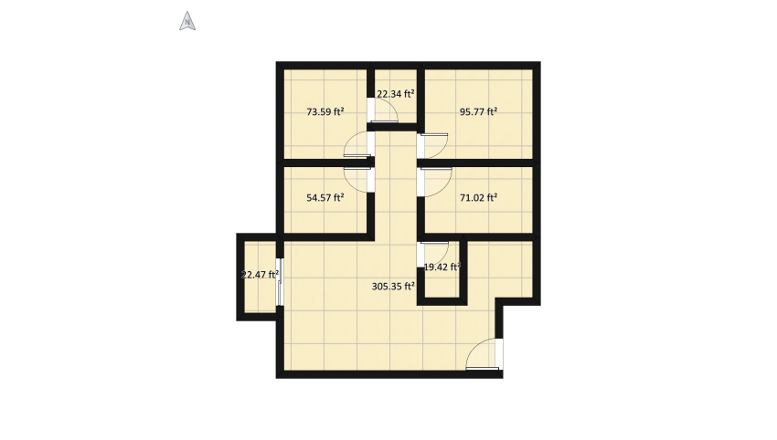 宋0 floor plan 73.39