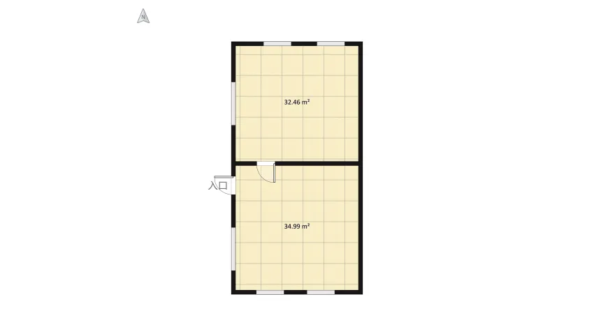 Office floor plan 67.45