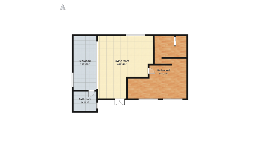 Loft floor plan 154.46