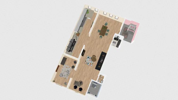 Professional interior design created with Homestyler 3D design software