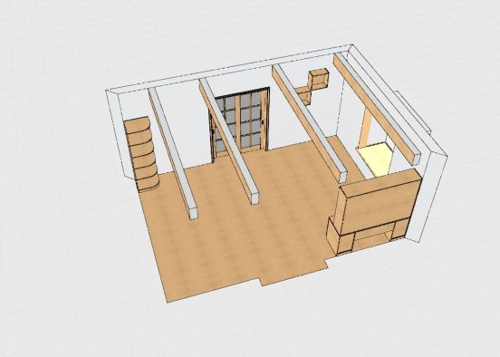 Siedra Baldwin-Bott Living room class 5 Design Rendering