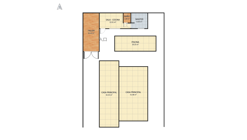 suite y taller floor plan 165.62