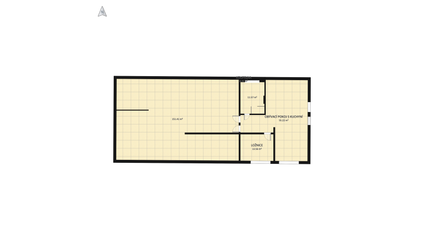 byt-Rohovska floor plan 482.99