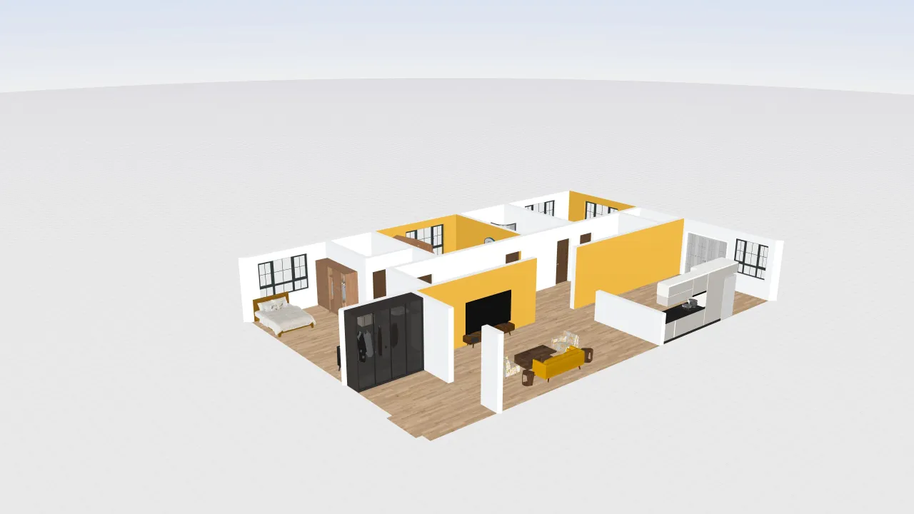 house design challenge-Annie 3d design renderings