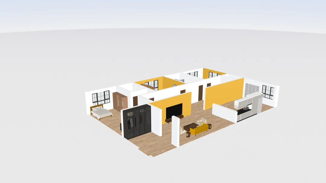 house design challenge-Annie 3d design renderings