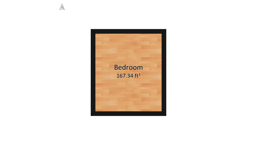 Pink Bedroom floor plan 17.57
